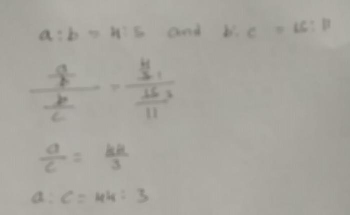 Evaluate bc for a 5 b and c 2