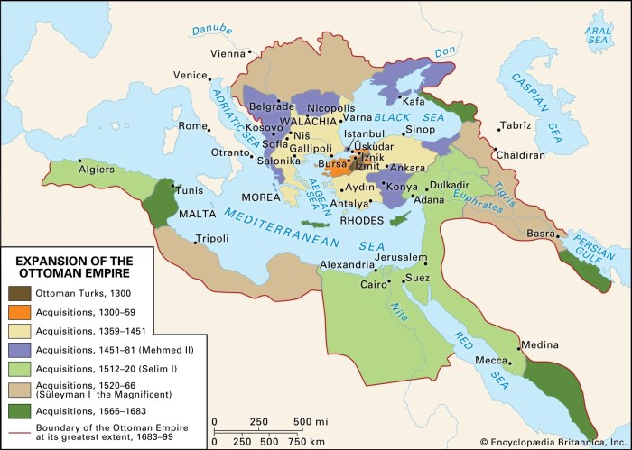 In 1815 what two empires existed in europe