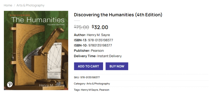 Landmarks in humanities 4th edition