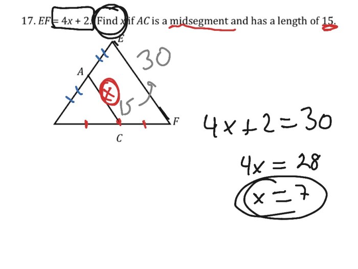 Geometry semester 1 exam answer key