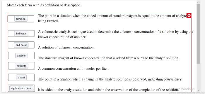 Term definition match each appropriate its related provided selecting dropdown solved none select transcribed problem text been show has