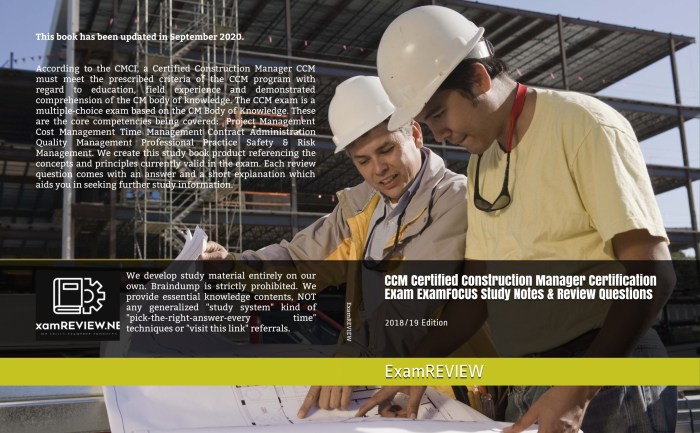 Certified construction manager study guide pdf